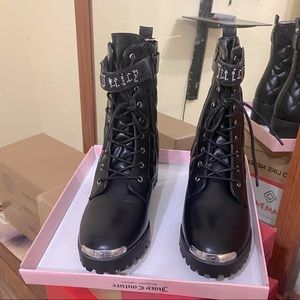 Juicy combat boots
